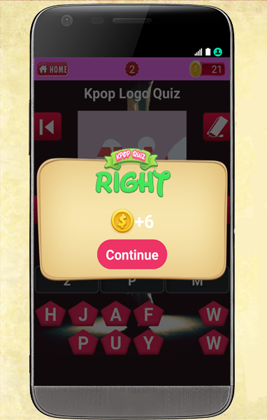 Kpop Logo Quiz Screen 2
