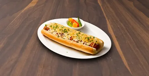 Paneer Cheese Hot Dog