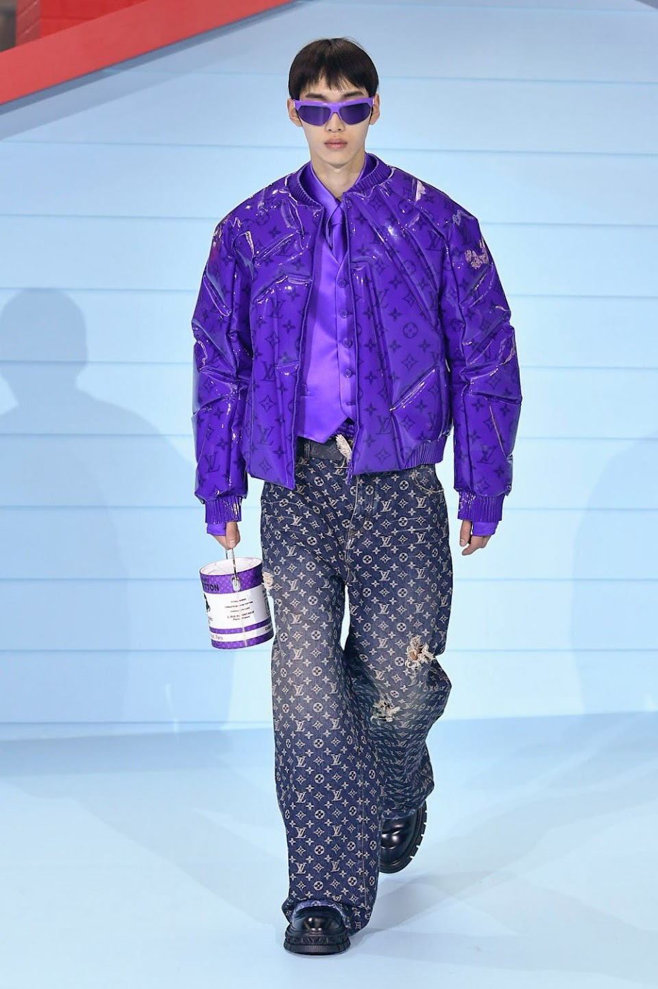 Purple Is BTS's Color So Of Course We Loved These Looks From Louis Vuitton's  F/W 2022 Menswear Show - Koreaboo