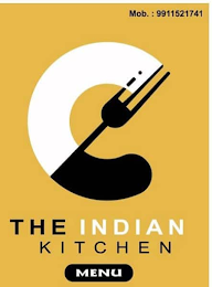 The Indian Kitchen menu 1