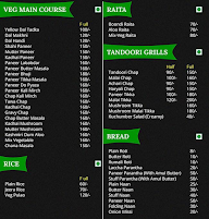 The Mirchi Kitchen menu 1