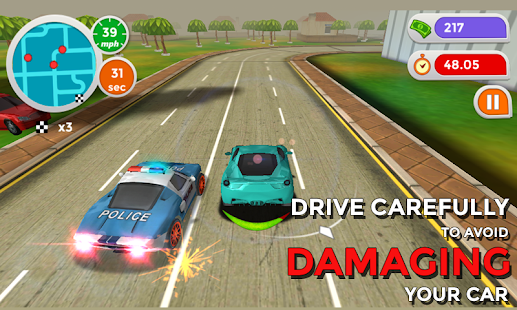 HotFoot - City Car Racing 3d (Mod Money)