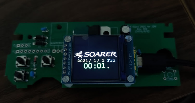 ＮａＯさんが投稿したGPS CLOCK 2021・GNSSレシーバ・Z20に関するカスタム事例の投稿画像4枚目
