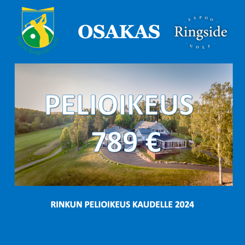 Osakkaan pelioikeus 2024