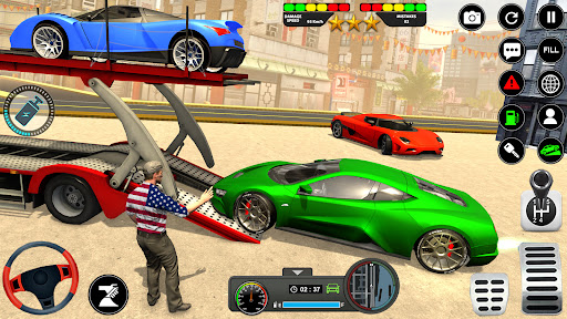 Screenshot Car Transporter Trailer Truck