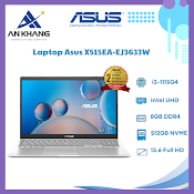 Laptop Asus X515Ea - Ej3633W (I3 - 1115G4/Ram 8Gb/ 512Gb Ssd/Win11) - Hàng Chính Hãng - Bảo Hành 24 Tháng