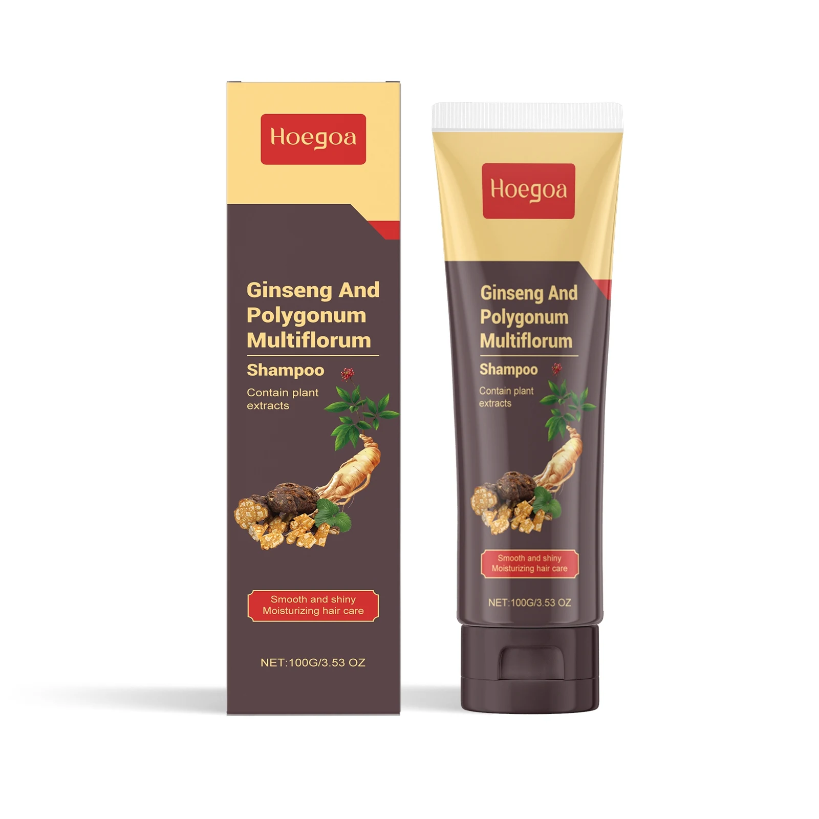 Title 1, Ginseng en Polygonum Multiflorum Shampoo Voedt ...