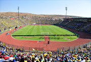 General view of the Lucas Moripe stadium during the 2016 Caf Champions League Final match between Mamelodi Sundowns and Zamalek at Lucas Moripe Stadium, Pretoria on 15 October 2016Â©Samuel Shivambu/Backpagepix