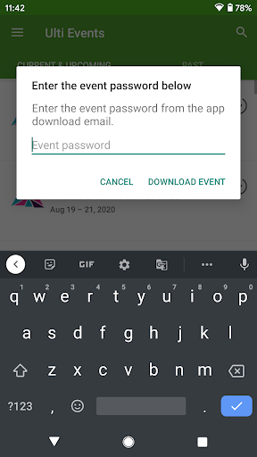 Ultimate Software Events