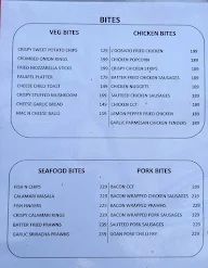 The Odds' Bar menu 2