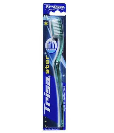 Trisa Tooth Brush For Smokers Medium (680133) 1s