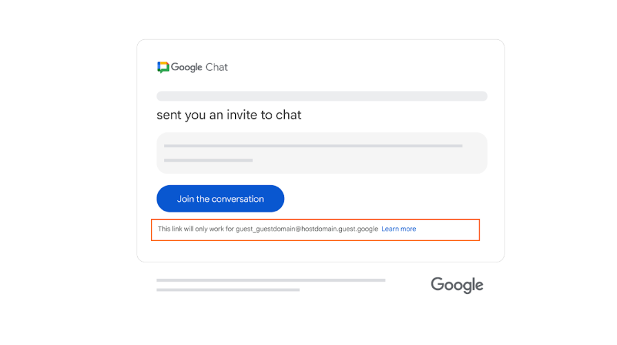 Invite for guest account