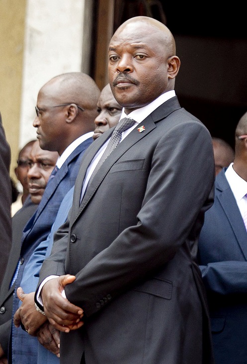 Burundi's President Pierre Nkurunziza. File photo.