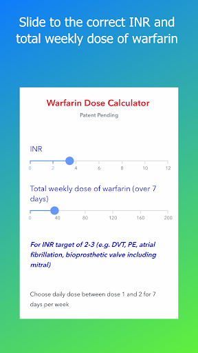 Warfarin Dose Calculator