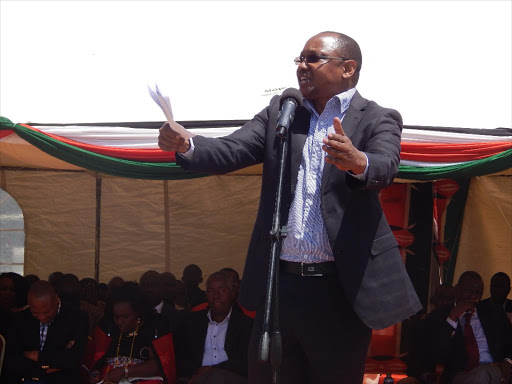 A file photo of Bomet Central MP Ronald Tonui. /FELIX KIPKEMOI