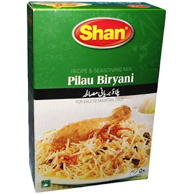 Shan Recipe And Seasoning Mix Pilau Biryani Masala - 50 gm