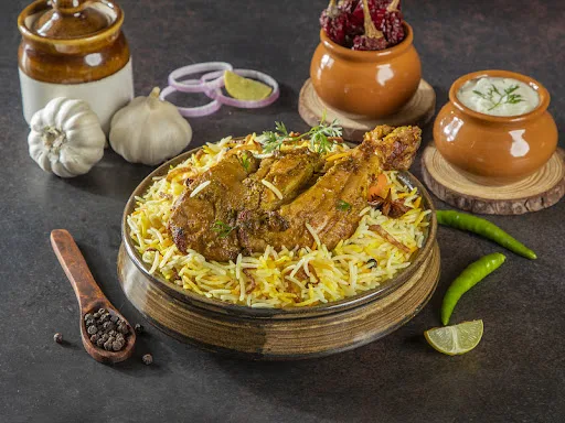 Chicken Tangdi Kebab Biryani