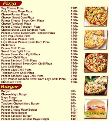 Mahima Fast Food And Catering Services menu 