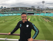 Former England captain Kevin Pietersen at The Oval in London on Wednesday 19 July 2017. 