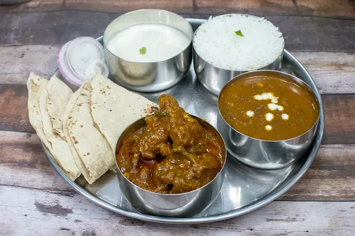 Mutton Curry Thali