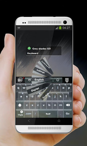 免費下載個人化APP|Grey shades GO Keyboard app開箱文|APP開箱王