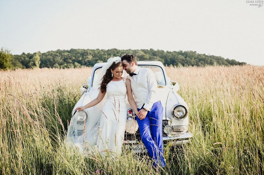 Wedding photographer Oksana Koren (oxanakoren). Photo of 13 August 2015