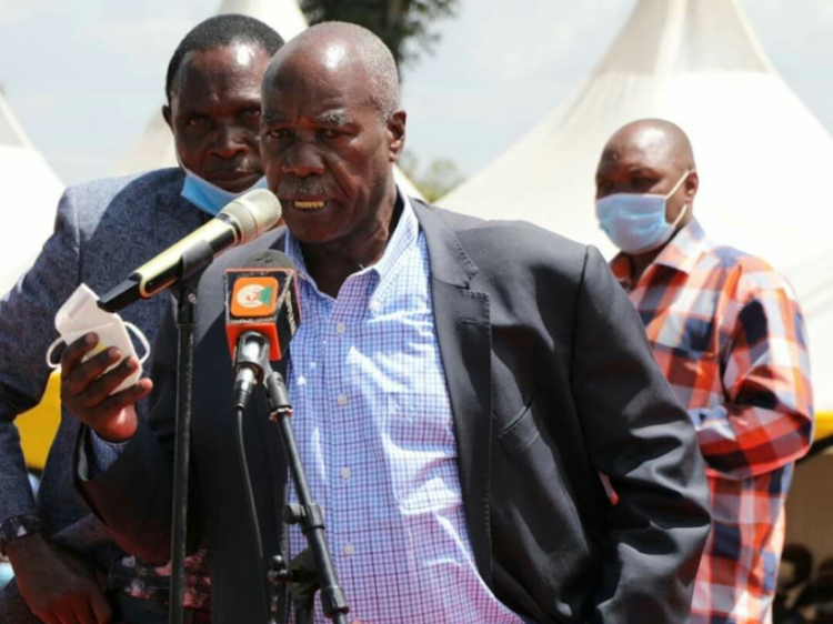 Dr. James Gesami at a past function. He was approved on August 9, 2021 to be the Nyamira Deputy Governor.