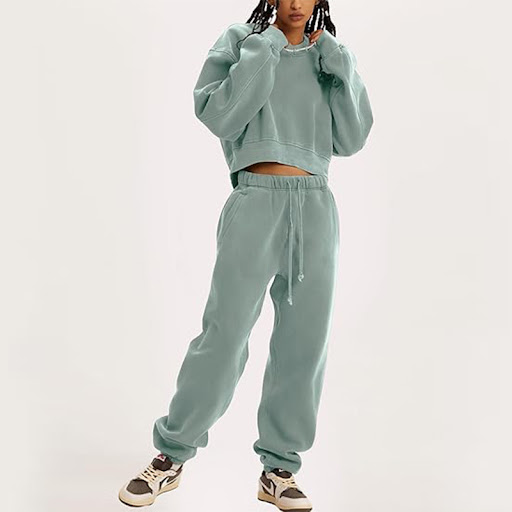 Title 16, Womens V-neck Long-sleeved Midriff Outfit Swea...