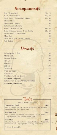 Soul Curry- Multi Cuisine Restaurant menu 5