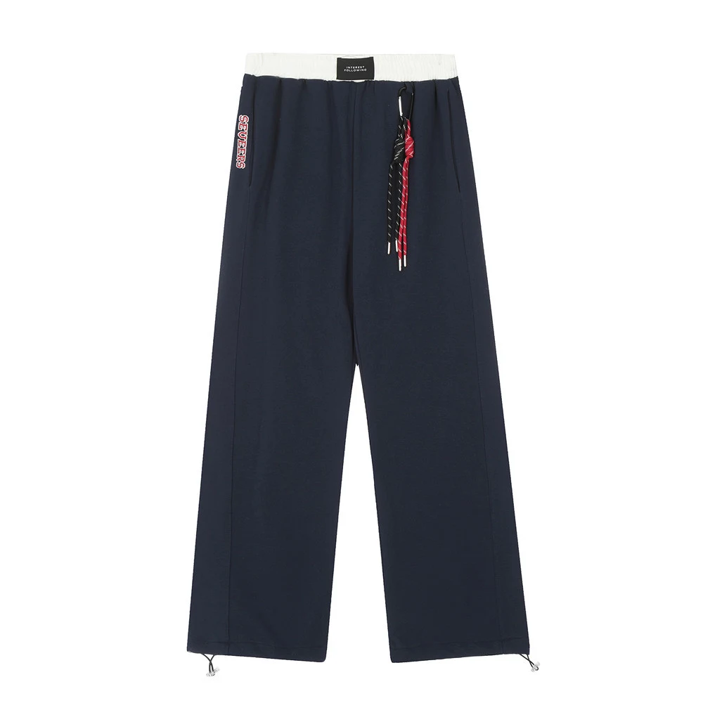 Title 3, Pantaloni della tuta dritti casual da uomo, amp...