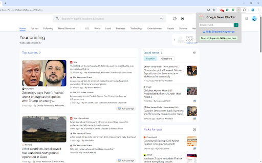 Google News Blocker