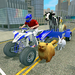 Cover Image of Download ATV Bike Pet Transport Delivery 1.0 APK