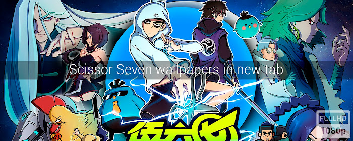 Scissor Seven Wallpapers New Tab marquee promo image