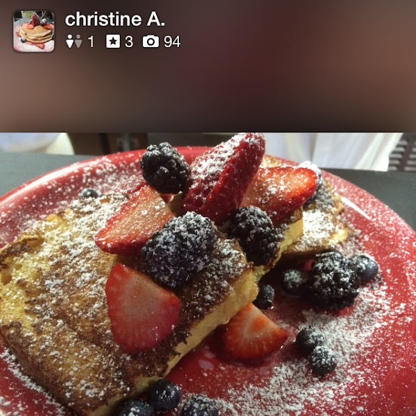 Gluten-Free Pancakes at Beach Street Grill Organic Restaurant