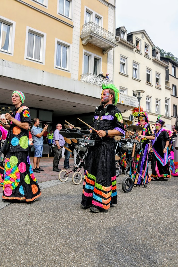 Парад цветов Blumencorso в Бад Эмсе - август 2017