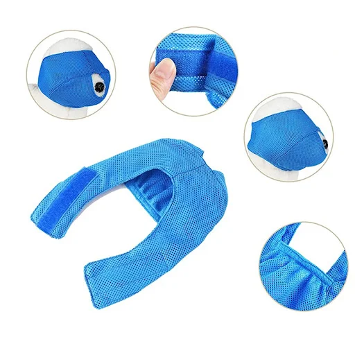 Breathable Cat Muzzle Anti Biting Chewing Pet Grooming Supplies Kitten Bathing Bag Bathing Mask Colorful Cat Mouth Guard