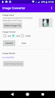 Image Format Converter : PNG t Screenshot