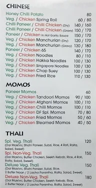 Dhaba Firangi menu 1