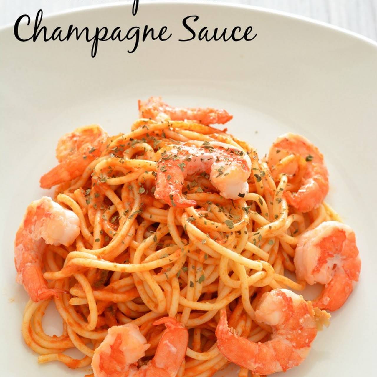 Shrimp  when Champagne Sauce friday Food Find