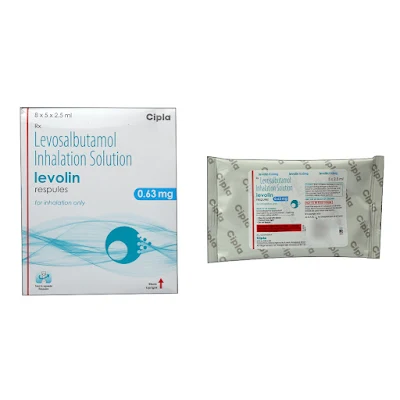 LEVOLIN 0.63MG RESPULES 2.5ML