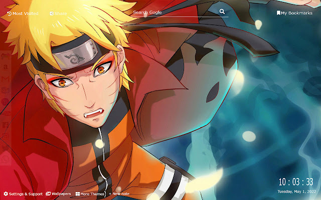 Naruto Uzumaki Wallpapers NewTab