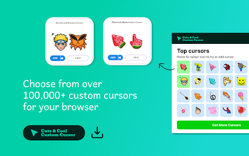 Custom Cursors for Chrome - Cute and Cool