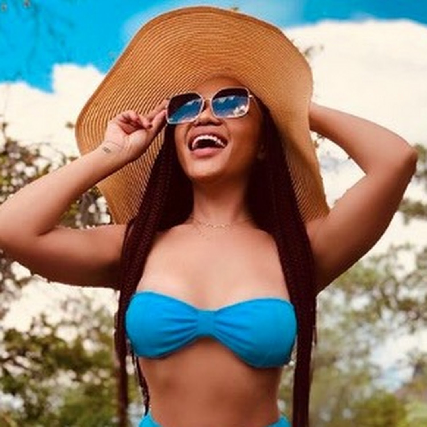 Thando Thabethe claps back at fresh bleaching rumours