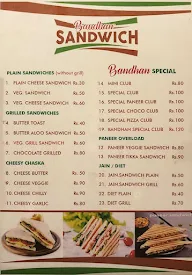 Bandhan Mithai Vatika menu 6