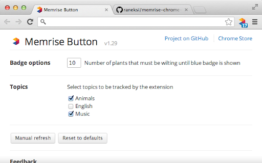 Memrise Button