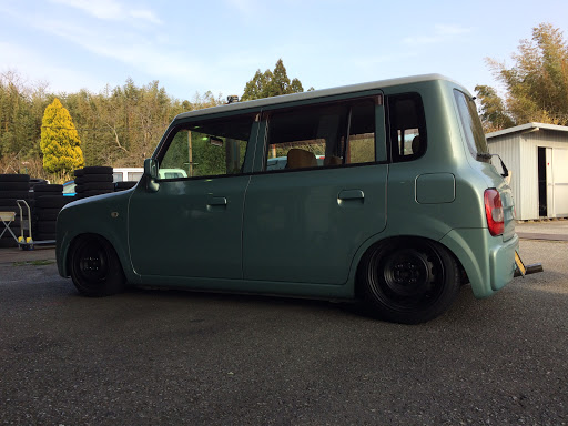 アルトラパン He21sの車高調 車高短 キャンバー 鉄チンに関するカスタム メンテナンスの投稿画像 車のカスタム情報はcartune
