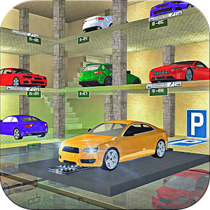 Roadway Multi Level Car Parking Game  Icon