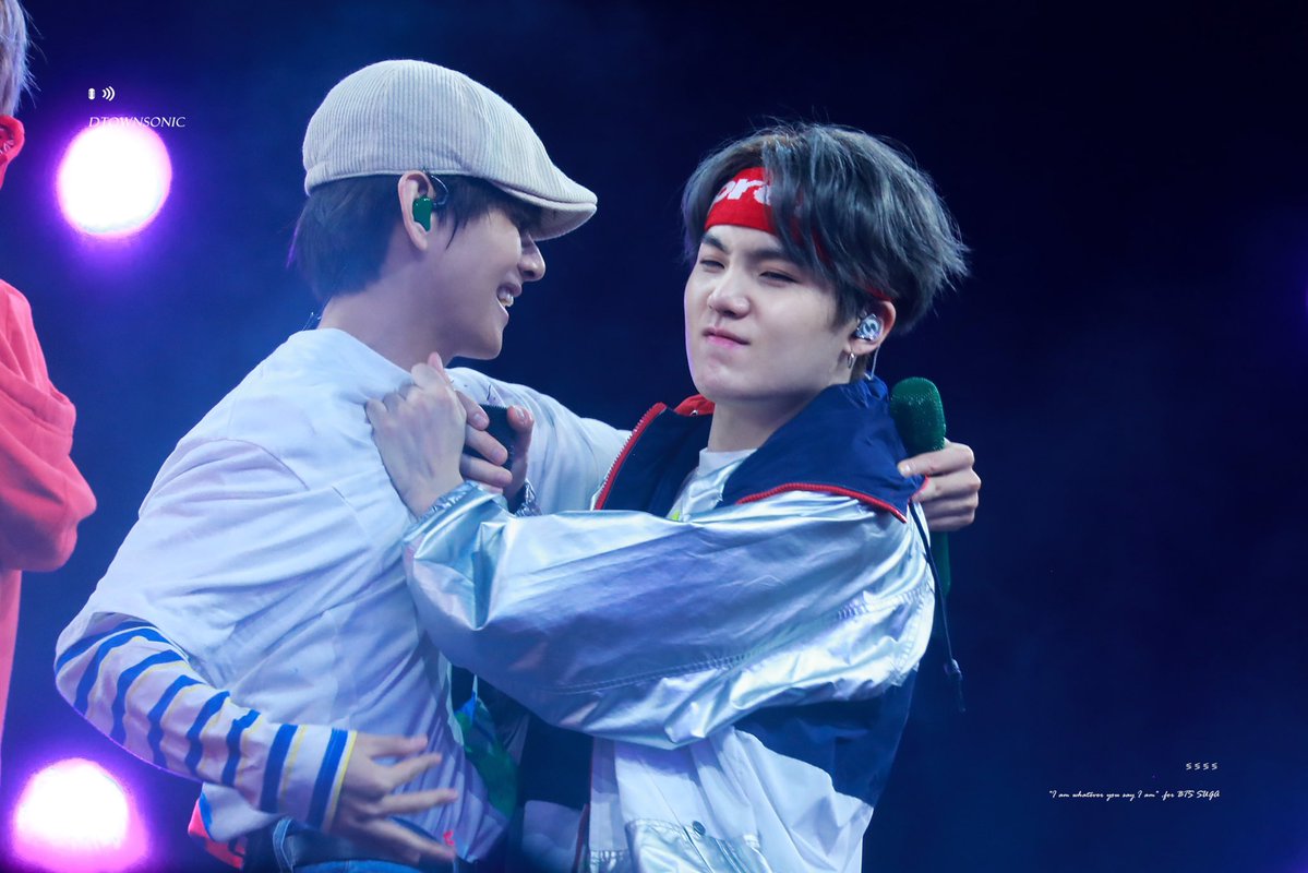 BTS Suga's Reaction To V's Hugs Is Making Everybody Feel Soft