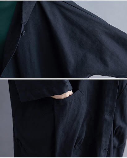 Title 5, Womens Loose Over The Knee Long Large Pocket T...