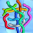 untie snake knot icon